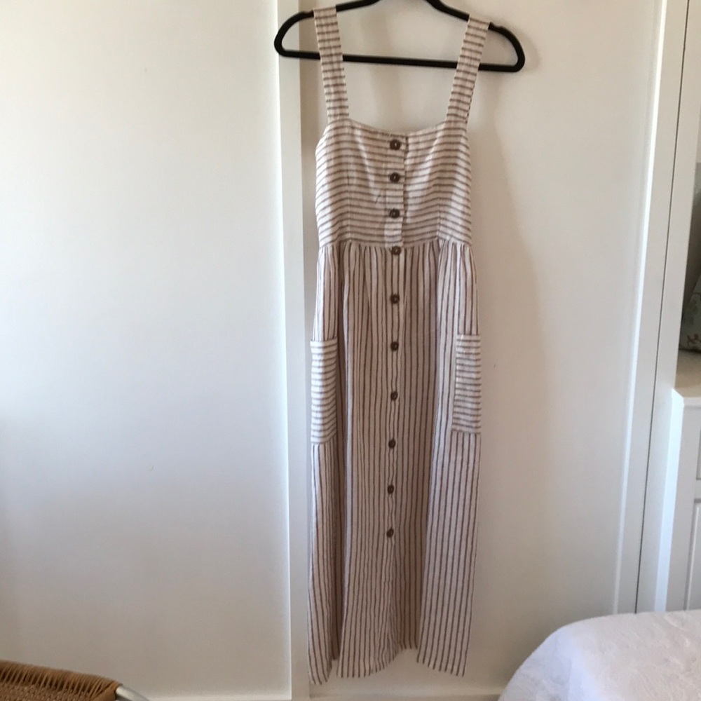 Linen summer dress